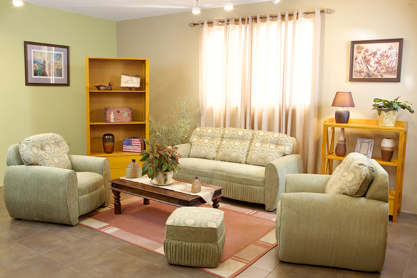 Adamo 3 Piece Living Room Set