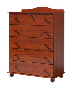 5 Drawer Tall Boy Chest of Drawers - 2701