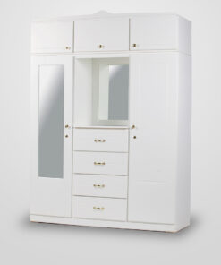 Elegante Jumbo Wardrobe - white