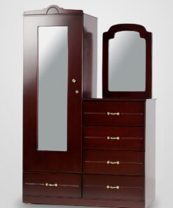 Chifferobe - mahogany colour