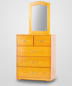 Madeira Chest of Drawers with mirror