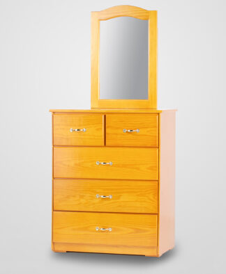 Madeira Chest of Drawers with mirror