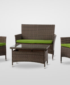 Madamas 4 Piece Porch Set