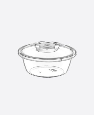 10436	10.5 lt Transparent Basin With Lid