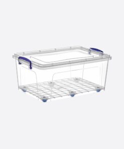 30157	30 lt Clear Box with Wheels