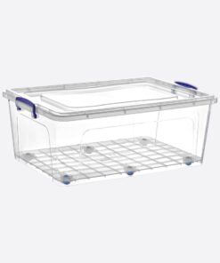 30159	58 lt Clear Box with Wheels