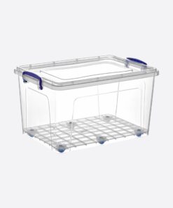 30167	42 lt Deep Clear Box with Wheels